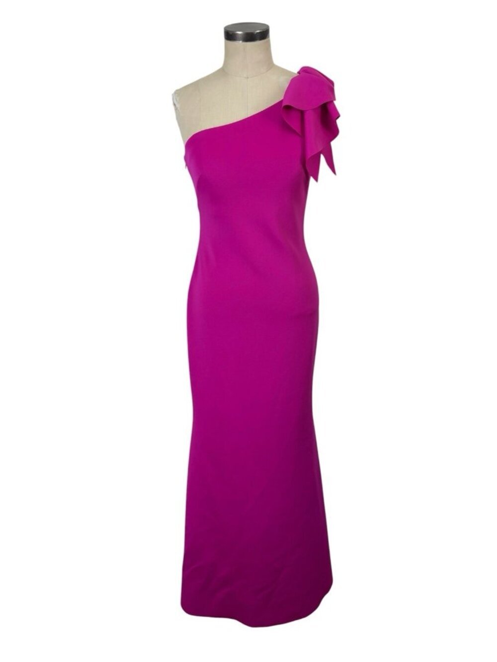 Jessica Howard One Shoulder Maxi Dress 6 Pink